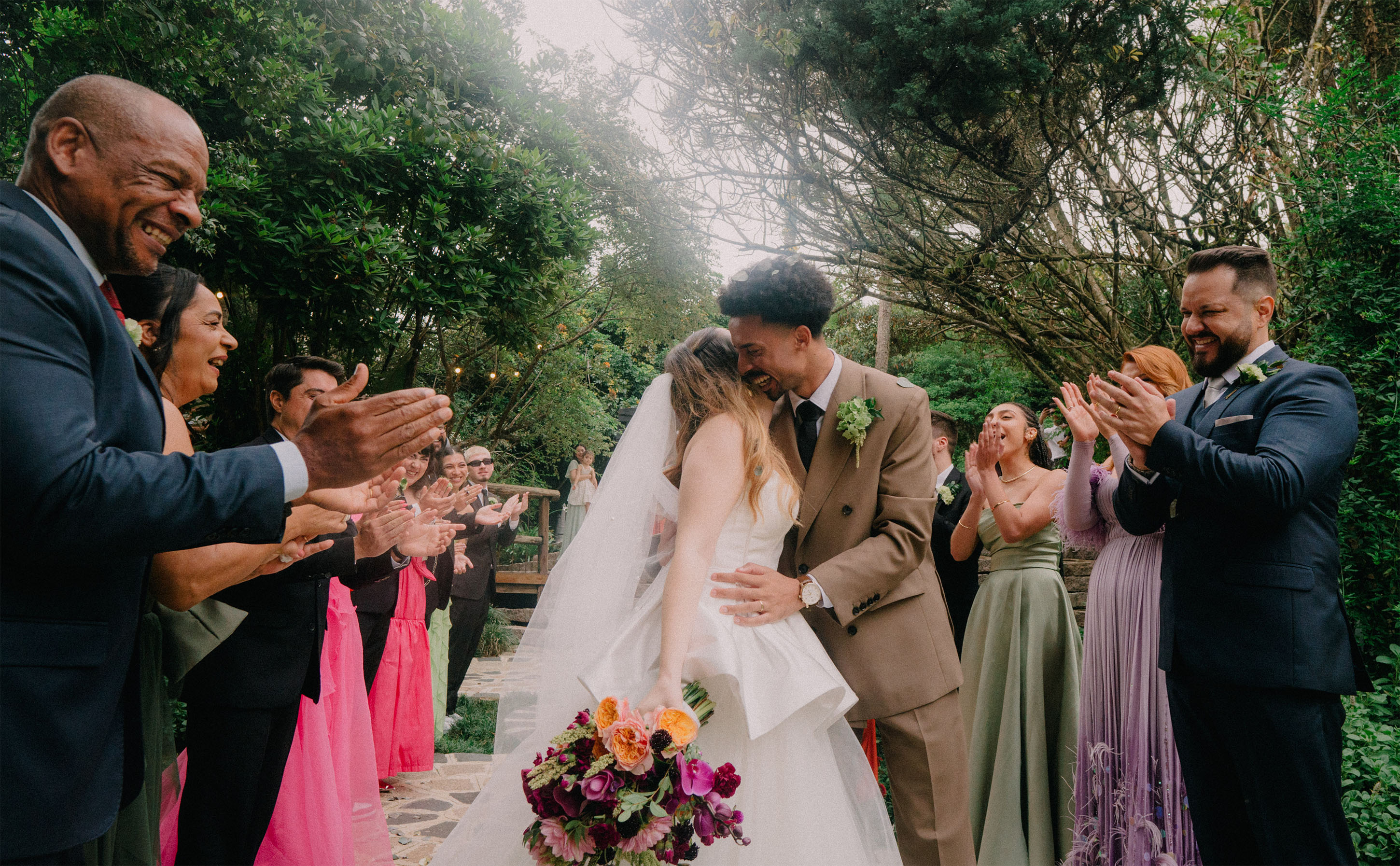 Paisagem e cenário natural para casamento ao ar livre